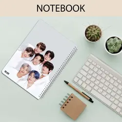 دفتر مشق خط دار طرح گروه بی تی اس (BTS) برند مستر راد