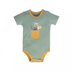 زیر دکمه آستین کوتاه پسرانه طرح زو نیلی - Nilistore