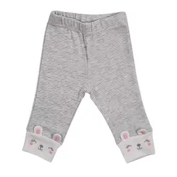 شلوار راه راه دخترانه طرح لاولی نیلی - Nilistore