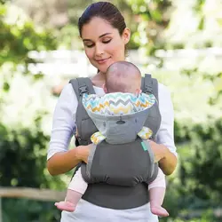آغوشی نوزاد کلاه دار مدل اینفانتینوINFANTINO - Nilistore