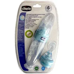 قاشق سرلاک خوری پایه چسبی چیکو chicco - Nilistore