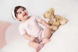 پیراهن آستین کوتاه فانتزی دخترانه طرح ویولت دانالو DANALOO - Nilistore