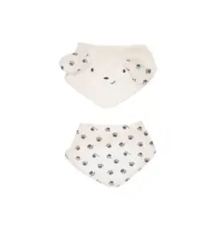 پیشبند 2 عددی نوزاد برند bi baby - Nilistore