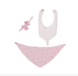 پیشبند 3 تیکه نوزاد برند bi baby - Nilistore