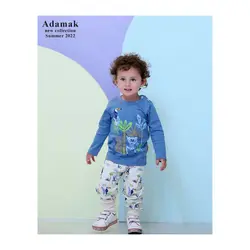 شلوار نوزاد طرح هاوایی سفید آدمک - Nilistore