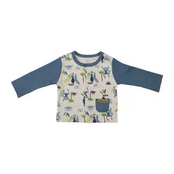 مانتو نوزاد طرح هاوایی برند آدمک - Nilistore