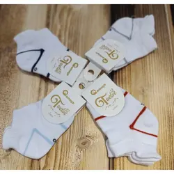 جوراب نوزاد سه پنجه برند TWELVE 12 - Nilistore