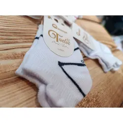 جوراب نوزاد سه پنجه برند TWELVE 12 - Nilistore