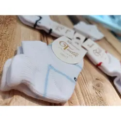 جوراب نوزاد سه پنجه برند TWELVE 12 - Nilistore