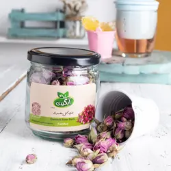 غنچه گل محمدی ارگانیک آبگینه