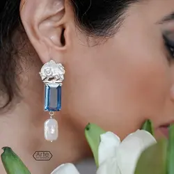 گوشواره نقره زنانه 