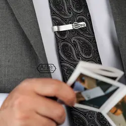 گیره کراوات نقره 