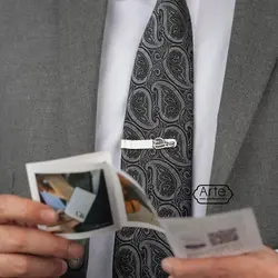 گیره کراوات نقره 