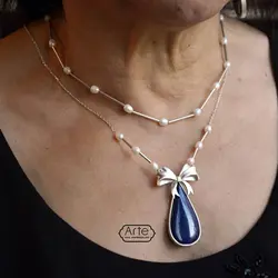 گردنبند نقره زنانه 