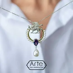 گردنبند نقره زنانه 