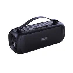 اسپیکر بلوتوثی قابل حمل ساندتک پرودو مدل Soul ا Porodo SOUL Soundtec Basic Speaker with RGB – Black | جی بی جانبی | فروشگاه آنلاین جیبی جانبی