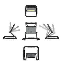 چراغ شارژی پرودو مدل PD-LSMLJTFL | پرژکتور اضطراری porodo ا  Porodo Foldable Multi-Joint Outdoor Flashlight