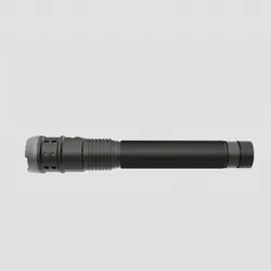 چراغ قوه پلیسی پرودو مدل pd-ls18wfl | فلش لایت PORODO ا Porodo Slim Outdoor Flashlight High Intensity Light 1200 lumens