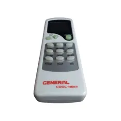 خرید ریموت کنترل کولر گازی جنرال کول هیت مدل ZH12 | جیبی جانبی