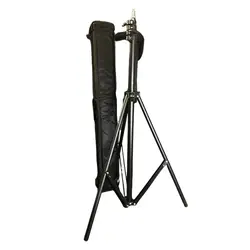 سه پایه رینگ لایت و دوربین و تراز لیزری | جیبی جانبی