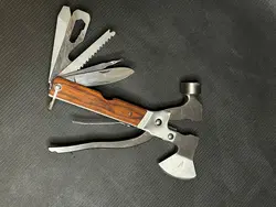 ابزار مولتی تولز به همراه تبر | جیبی جانبی