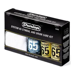 پولیش تمیز کننده درامز و سیمبال مدل Dunlop System 65 Cymbal And Drum Care Kit - فروشگاه اینترنتی درام شاپ