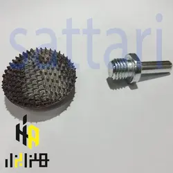 چوب ساب قارچی بدون لبه8 سانت