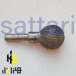 چوب ساب کروی 25 میل قطر چوبساب گردکاسه تراش