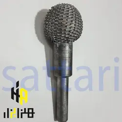 چوب ساب کروی 25 میل قطر چوبساب گردکاسه تراش