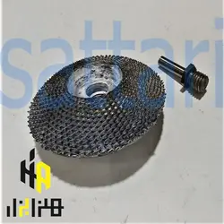 چوب ساب دیسکی قوس دار