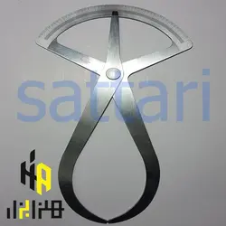 ضخامت سنج مدرج 25 سانتی پرگار شکمی پرگار کاسه تار پرگار خراطی  پرگار مدرج خراطی-پرگار کاسه تار - پرگار خراطی المانی
