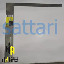 گونیا فلزی بدون لبه 60 سانتی گونیا 40در60 گونیا تخت استنلی