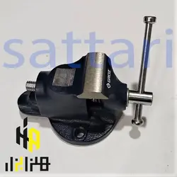 گیره رو میزی ثابت 3.5 سانت  گیره ظریف کاری گیره زرگری