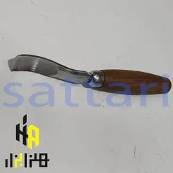 مغار قاشق تراشی چوبی کاسه تراشی چوبی ظروف چوبی مقار سرکج قاشقی 20میل ستاری