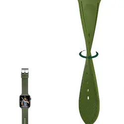 بند ساعت گرین لاین مدل ELITE SILICONE WITH STYLE مناسب برای اپل واچ 42/44 میلی متر