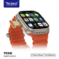 ساعت هوشمند سیم کارت خور TELZEAL GERMANI TC5G - دیلم شاپ