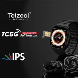 ساعت هوشمند سیم کارت خور TELZEAL GERMANI TC5G - دیلم شاپ