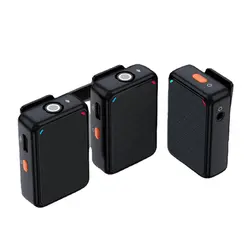 میکروفن بی سیم یقه ای مدل 2in1 K66-TYPE C - دیلم شاپ