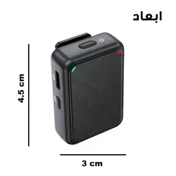 میکروفن بی سیم یقه ای مدل 2in1 K66-TYPE C - دیلم شاپ