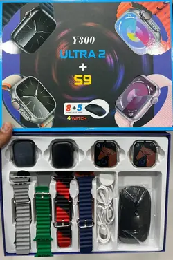 پک هدیه ساعت هوشمند Y300 Ultra2 +S9 - دیلم شاپ