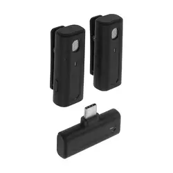 میکروفن یقه ای مدل K93 Dual mic Type-c - دیلم شاپ