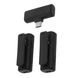 میکروفن یقه ای مدل K93 Dual mic Type-c - دیلم شاپ