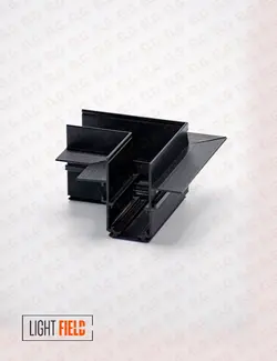 رابط 90 درجه ریل توکار بدون لبه چراغ مگنتی لایت فیلد