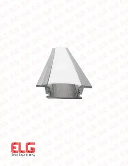 خرید و قیمت پروفیل لاینر توکار کد 01 رویه 25 و برش 17 میلی متر با دیفیوزر | اریس لایتینگ