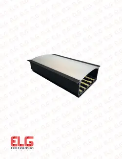 خرید و قیمت قاب چراغ لاینی توکار کد 10 عمق 36 میلی متر با دیفیوزر | اریس لایتینگ