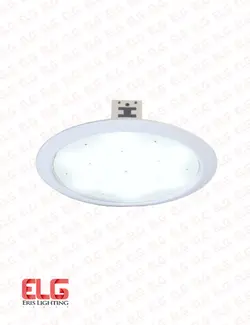 چراغ فنردار ضدآب مخصوص سقف استخر 18 وات 12 ولت