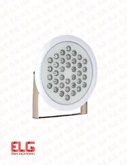 چراغ آبنما پایه دار 36 وات مولتی کالر IP68