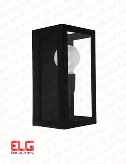 چراغ دیواری حیاطی باکس فلزی