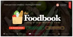 قالب وردپرس Foodbook - پازل