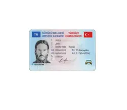 گواهینامه رانندگی ترکیه - پازل
